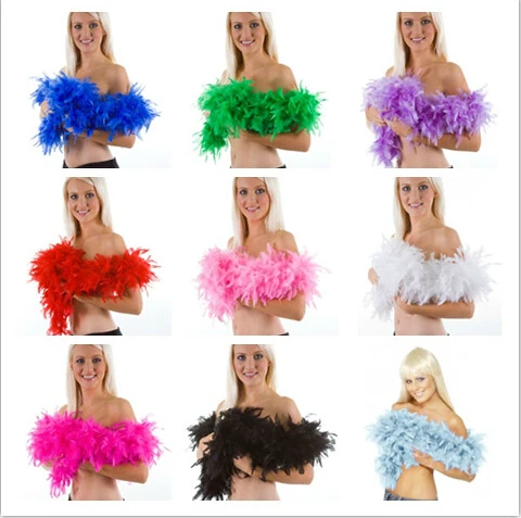 Бесплатная доставка 17 цветов можно выбрать 10 шт./лот 200 см (79 &quot) Лента из перьев