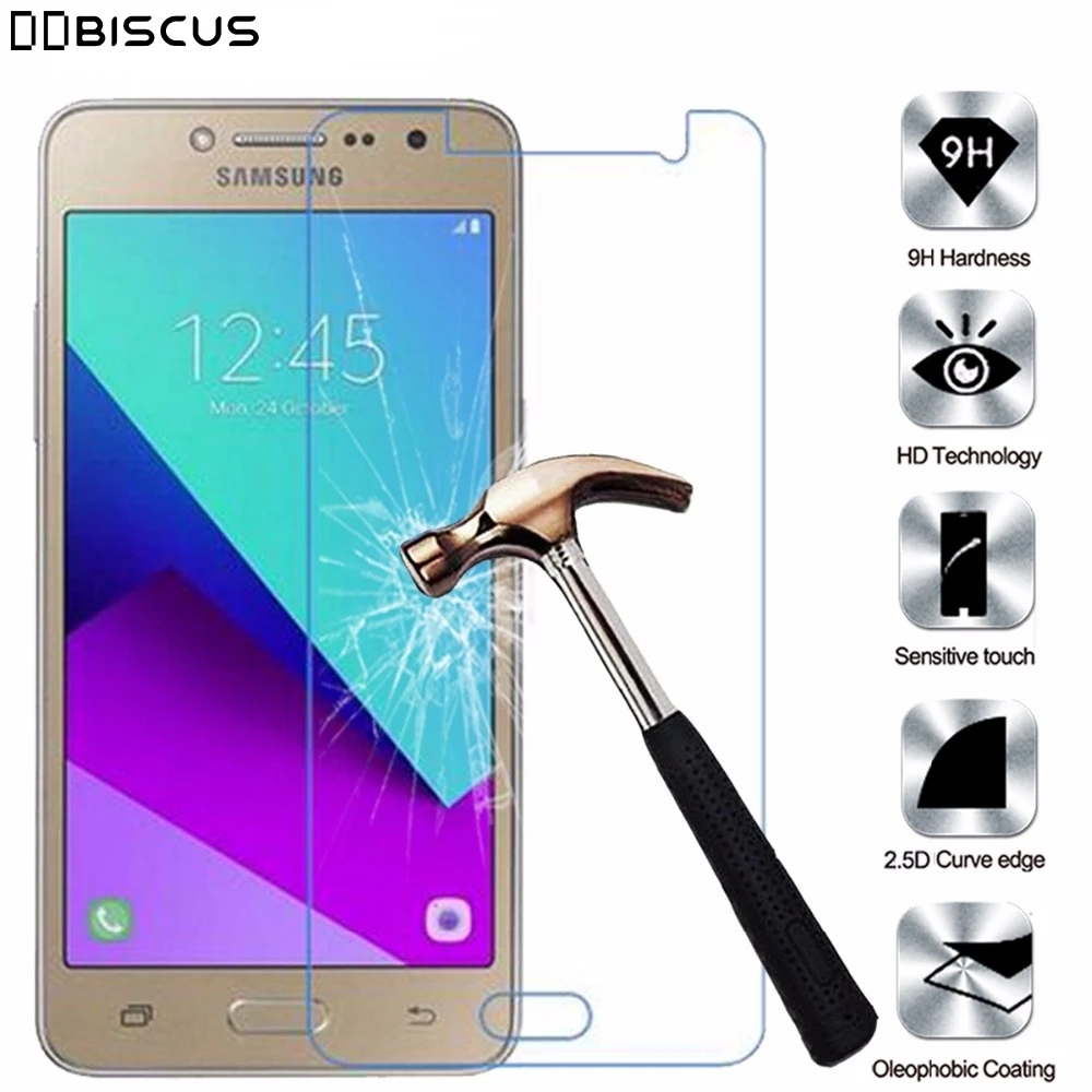Закаленное стекло для Samsung Galaxy J2 Prime / Grand Plus SM G532 G532F G532H G532F/DS тонкая защитная