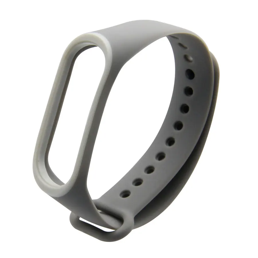 Двухцветный ремешок для Xiaomi mi Band 3 4 Smart Band аксессуары для mi band 3/4 смарт-ремешок для Xiaomi mi Band 3 4