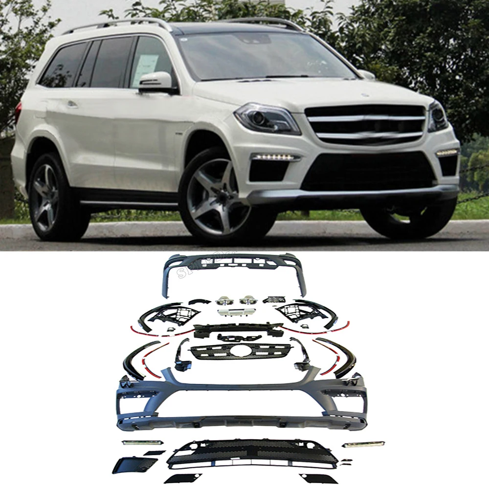 ПП кузова комплекты для Mercedes Benz Авто Бампер тела комплект GL63 W463 AMG 2013 2014|kit car bodies|kit