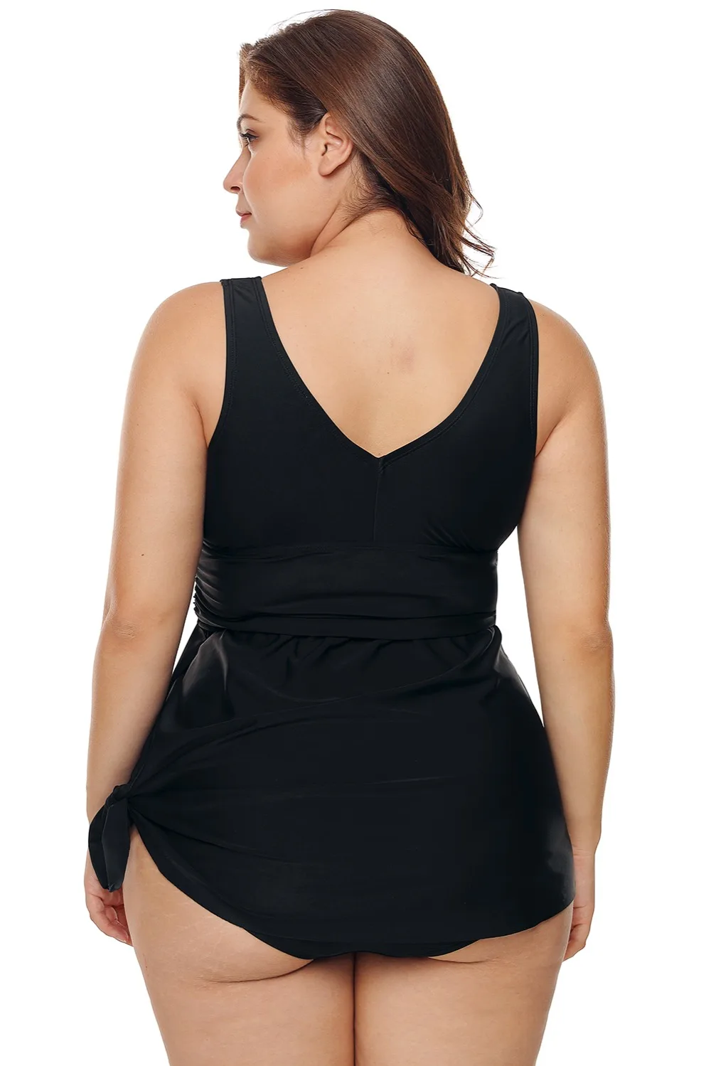 Большой размеры Танкини комплект плюс мягкий Конькобежец Swimdress Купальники для
