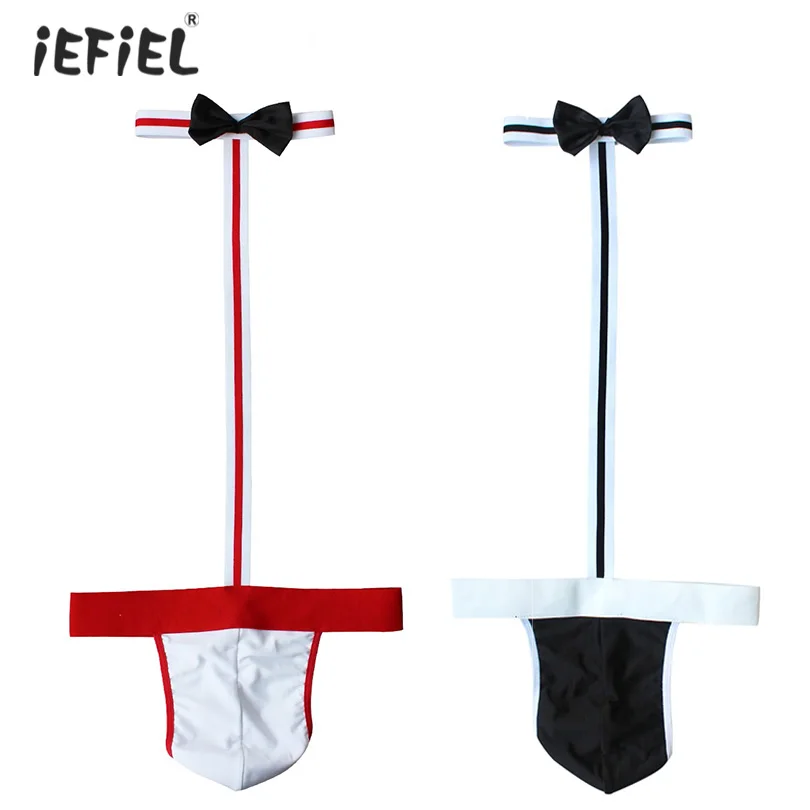 Взрослая мужская Танга сексуальное нижнее белье хлопок Collared Borat Купальник костюм