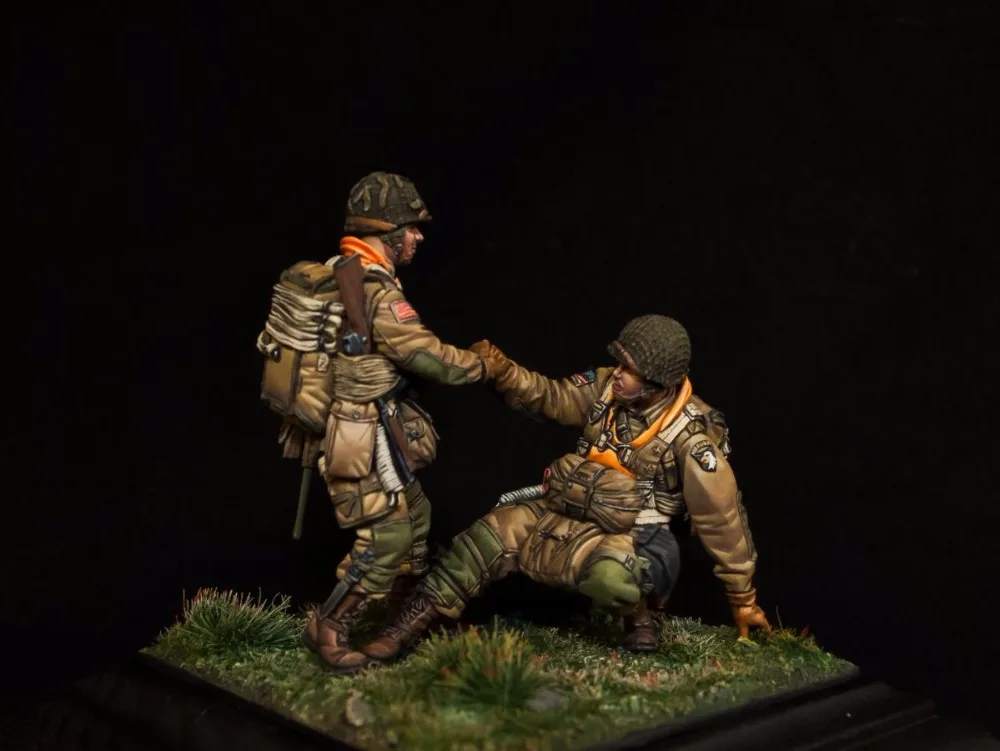 1/35 Масштаб 2 мировая война армия США 101st разделение взаимная помощь неокрашенные
