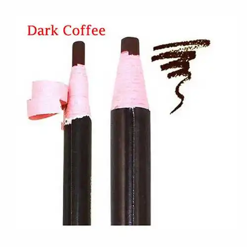 60pcsDark Coffee Bittb 60 шт. макияж карандаш для век ручка водостойкая карандаш для бровей Перманентный карандаш для бровей краска косметический инструмент - Цвет: 60pcsDark Coffee