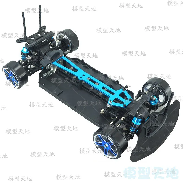 Модель 1/10 RC 4WD Игрушечная машина для дрифта на дороге пустая рама бесщеточная