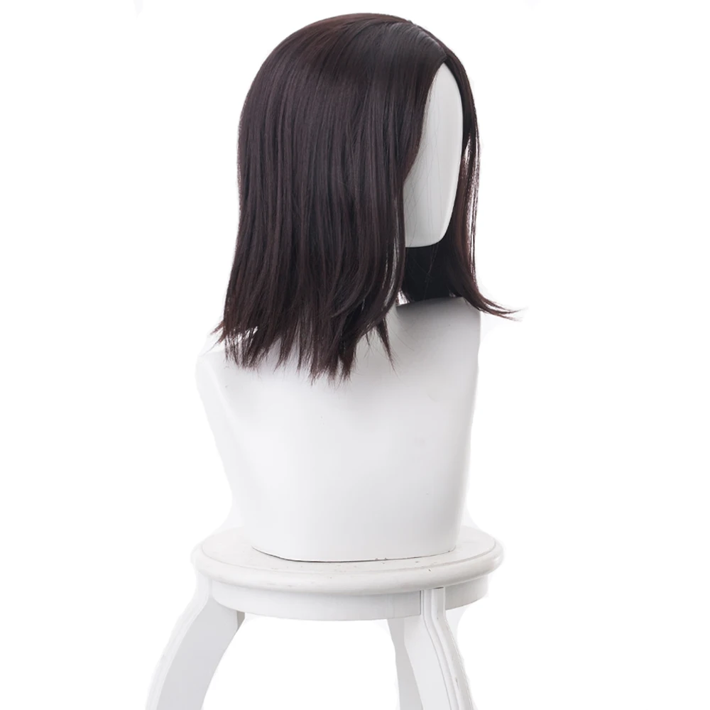 Парик для косплея Алита из фильма Ангел Битвы женщин синтетический с коричневыми