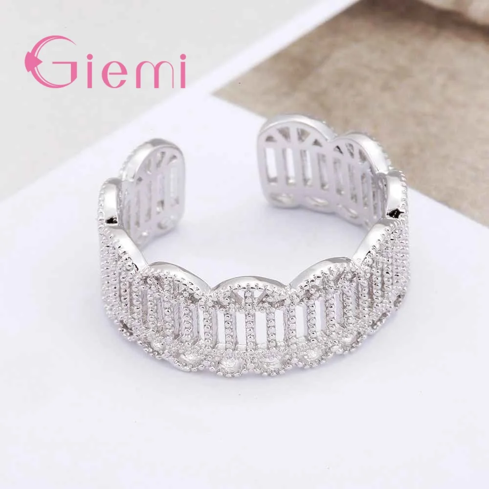 Горячая Распродажа мульти шаблон циркон прозрачного хрусталя Мода 925 серебряные