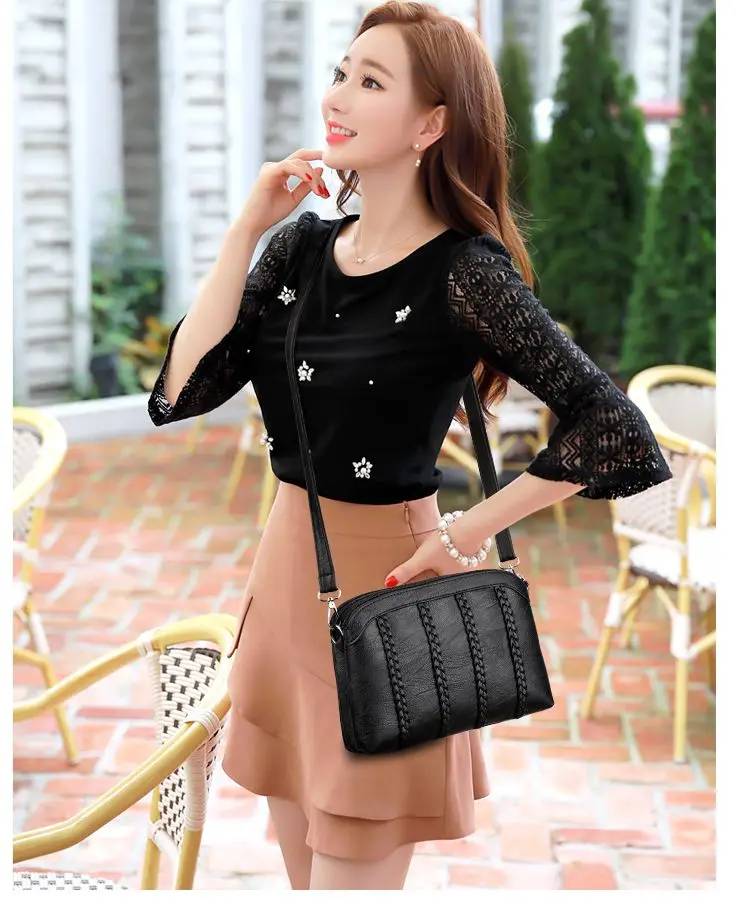 Новый дизайн молнии клапаном мини сумки для женщин водонепроницаемый нейлон