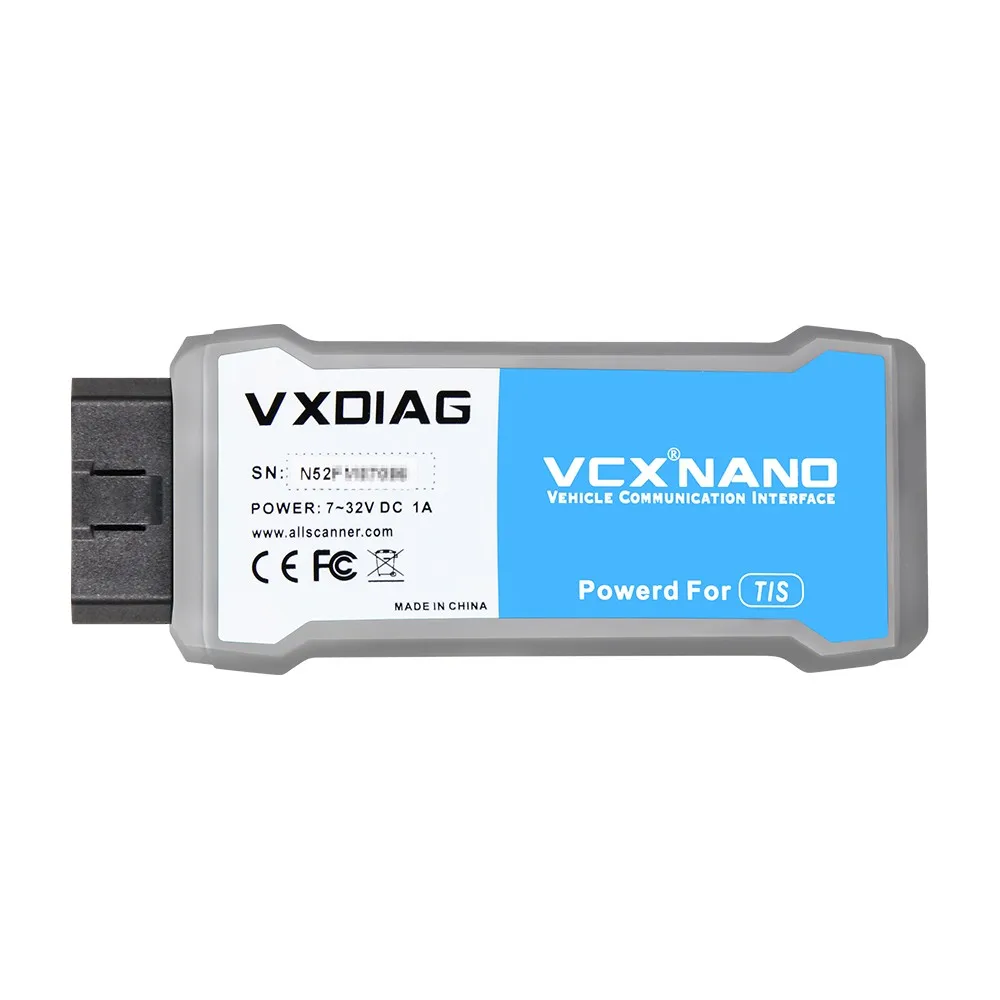 Новейший VXDIAG VCX NANO для Toyota диагностический мини-разъем V14.00.018 диагностический инструмент совместим с SAE J2534 поддержка онлайн программирования ECU