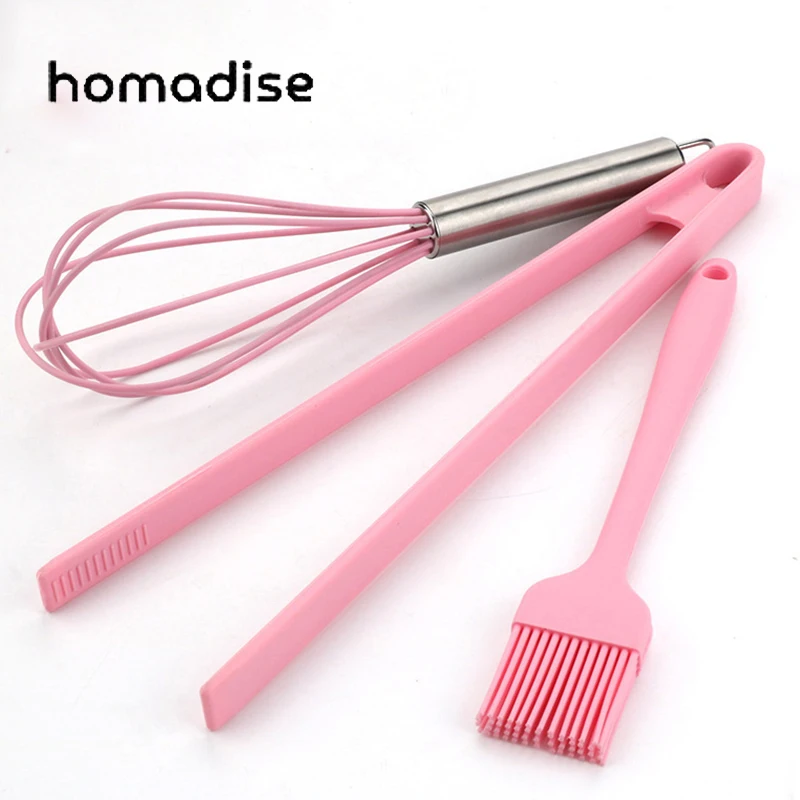 Homadise для 6 шт силиконовые инструменты выпечки набор антипригарных кухонных