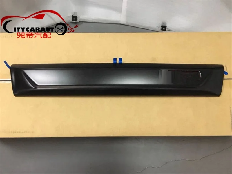 CITYCARAUTO гонки гриль решетка ABS Черная передняя планки решетка крышки наклейки подходят для FORTUNER- автомобилей