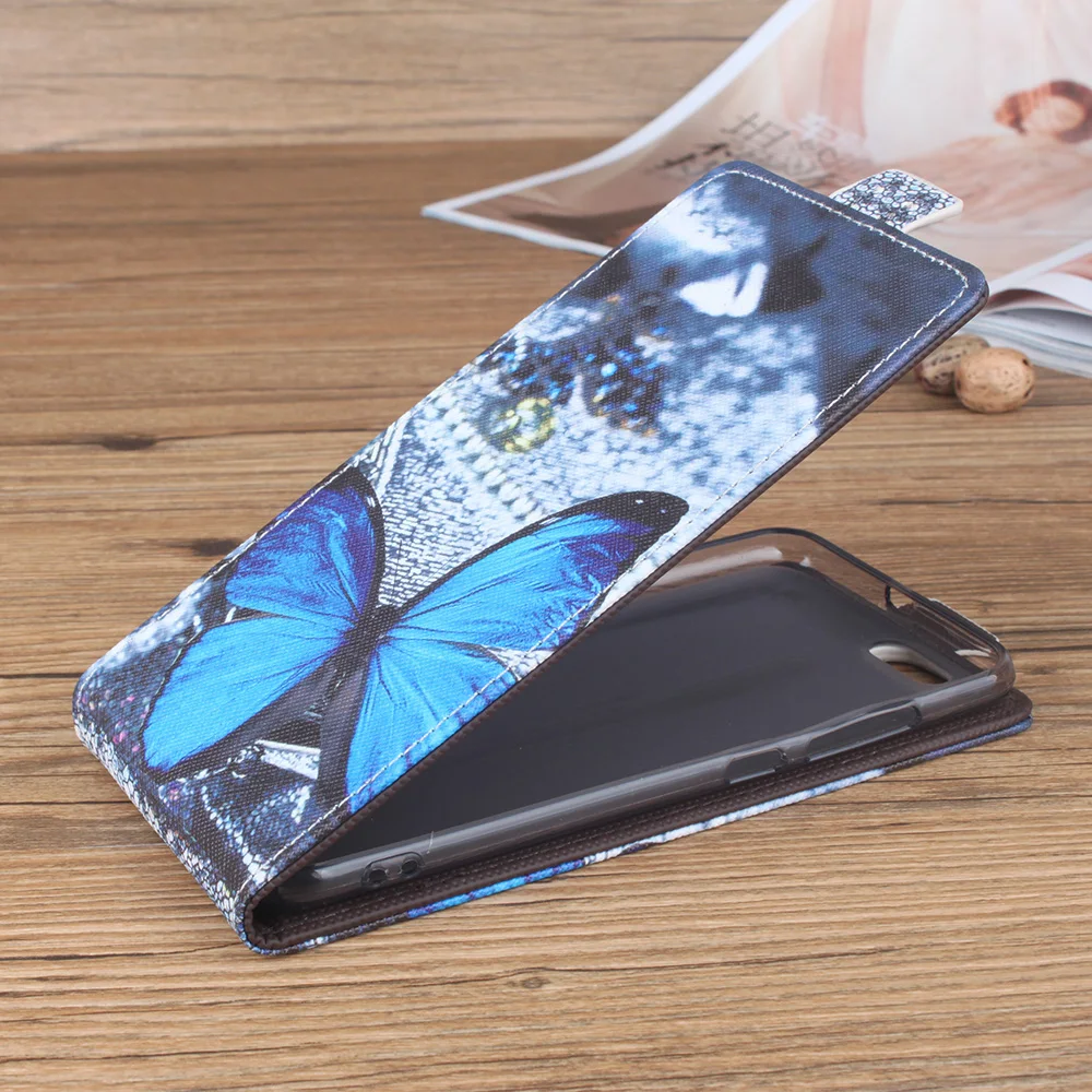 100% Высокое качество кожаный чехол для мобильного телефона Xiaomi Mi6 5 5S откидная