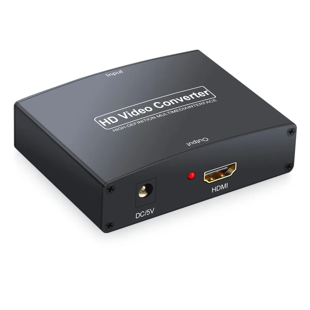 Proster для VGA+ RL стерео RCA к HDMI видео и аудио адаптер конвертер 1080P VGA Видео Аудио VGA HD адаптер для ПК ноутбука к телевизору