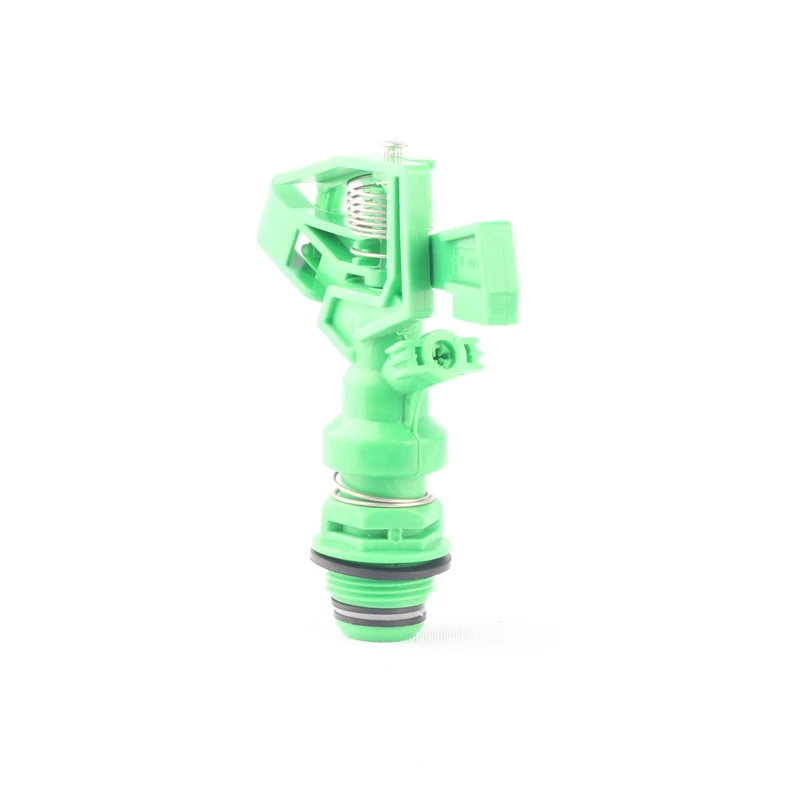 

Beautiful Green 3/4'' Male Thread Impact Sprinkler Automatic 360 Degree Rotate Garden Lawn Irrigation Sprinkler Spray