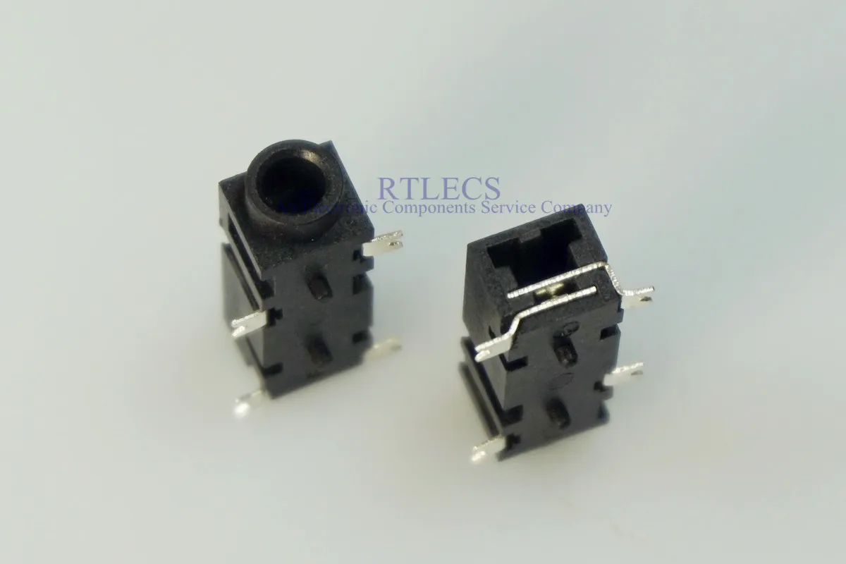 

1000pcs Phone Jack Dia 2.5mm 4 pins SMD type reflow solderable tape and reel Rohs New Free shipping by UPS