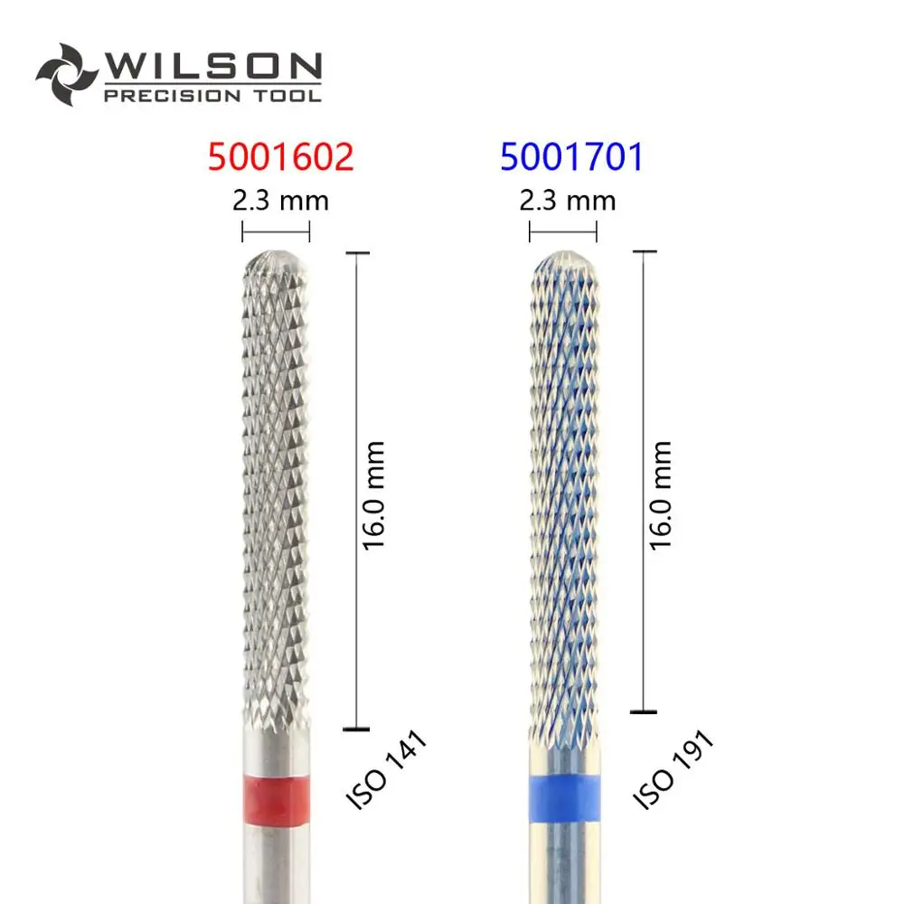 Цилиндрическая форма ISO 145 023 другой резки карбидные сверла для ногтей HP WILSON Tungsten