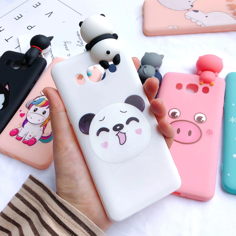 8 J3 J5 J7 3D чехол на samsung Galaxy J5 чехол Etui кавайный проект "Медвежонок" Единорог "силиконовый чехол для принципиально samsung J3 J5 J7 чехол - Цвет: 8