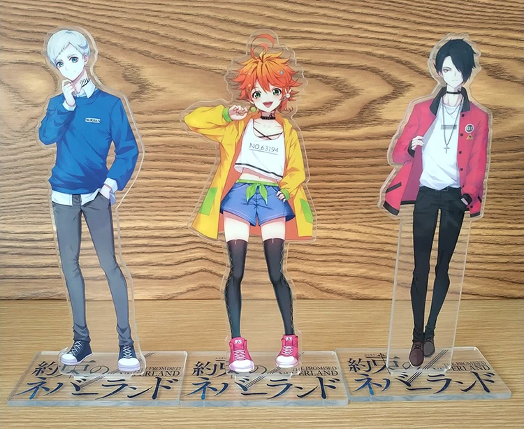 Аниме обетованный Neverland Yakusoku no Эмма Рей Норман Косплей фигурка на акриловой