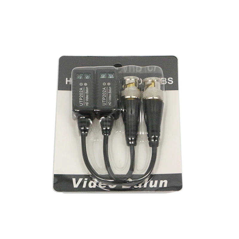 Quality Cheapest enhanced Video Balun Twisted BNC CCTV passive Transceivers UTP Cat5 20PCS | Безопасность и защита