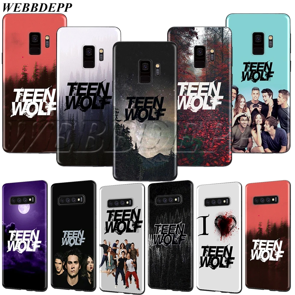 WEBBEDEPP Мягкий ТПУ чехол TEEN WOLF для Samsung A3 A5 A6 A7 A8 A9 J6 Plus 2016 2017 2018|Бамперы| |