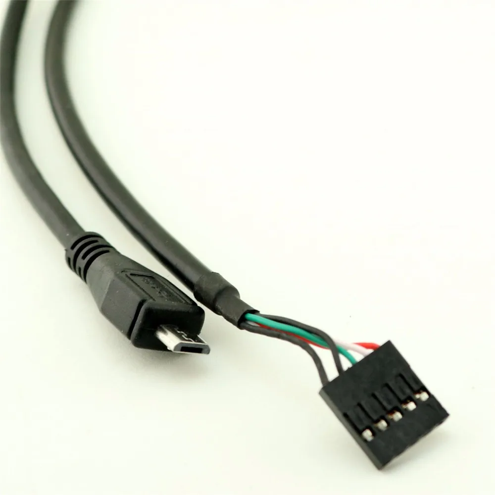 2 шт. 50 см Micro USB 5Pin Male к Dupont Female Header адаптер материнской платы Cable|usb 5pin|usb micro usbusb usb |