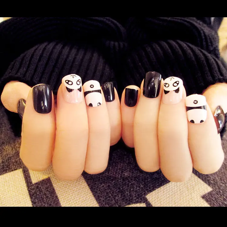 24 шт. искусственные ногти (не содержит клея) | Красота и здоровье