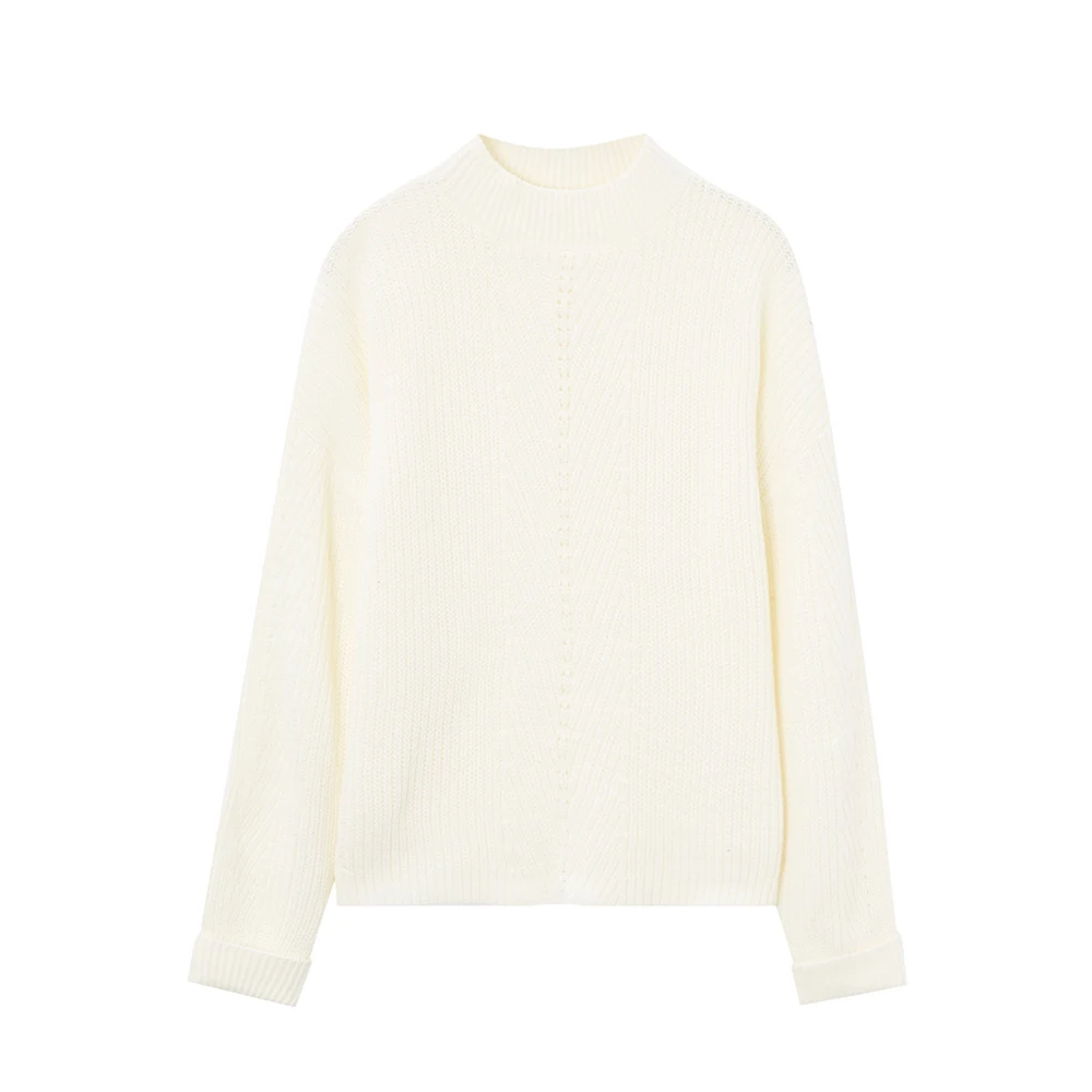 Metersbonwe New Autumn Winter Female Sweater Literary Slim Korean Bottoming | Женская одежда