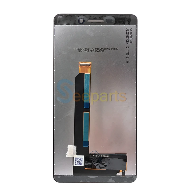 Черный ЖК-дисплей для Nokia 6 5 2018 Plus второго поколения TA-6 1 TA-1045 TA-1050 ЖК-сенсорный