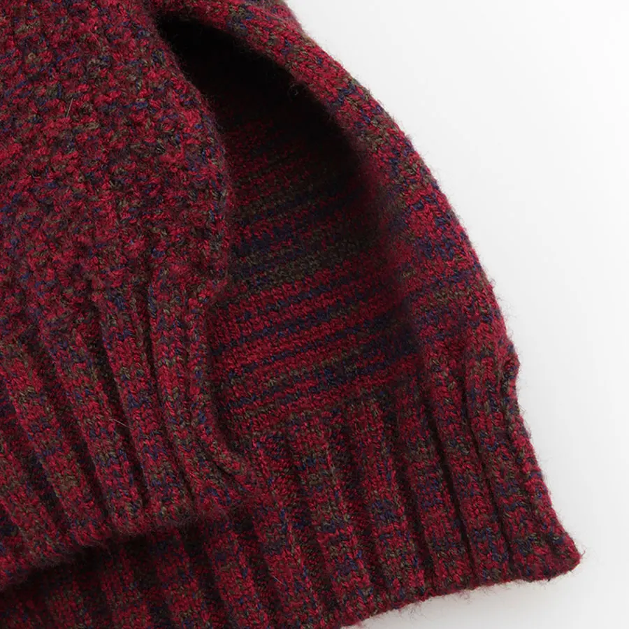 2019 Autumn Winter Sweaters Women's Long Sleeve Solid Color Crew Neck Split Knitting Pullover Thick Warm Wool Sweater Women | Женская