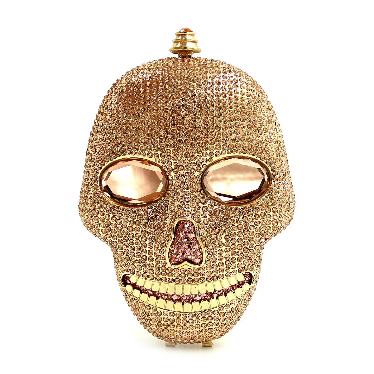 2017 Новый Женский День Клатчи Европейской роскоши Алмаз Череп Хэллоуин Обед Сумка