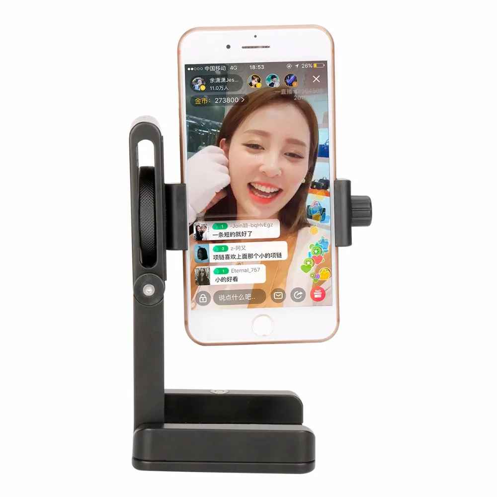 Ulanzi Z Flex Tilt штатив + Универсальный смартфон C clip складной быстросъемный для iPhone