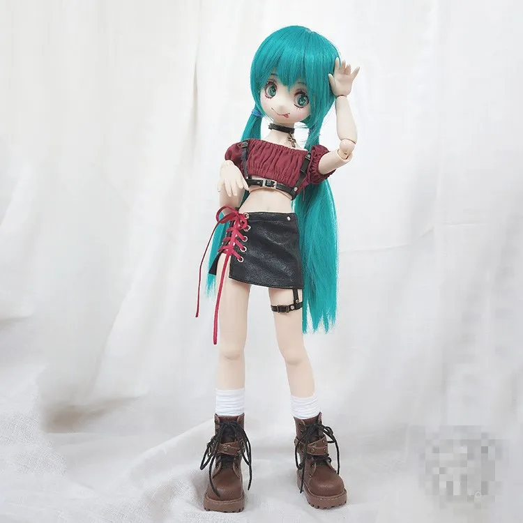 Сексуальная горячая девушка костюм(4 шт.) для BJD 1/6 YOSD 1/4 MSD 1/3 SD16 Кукла Одежда CWB150
