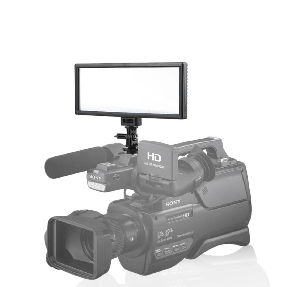 

Viltrox L132B Camera LED Light Ultra Thin LCD Display Dimmable Studio LED Light Lamp Panel for DSLR Camera DV Camcorder