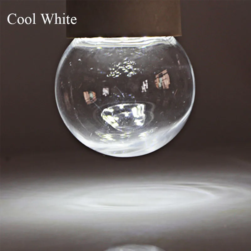 White 5X E27 B22 цветная(rgb) светодиодная лампочка 12 V 24 V 110 V 220 V bombilla 0,5 Вт 1 2835 G45 декоративный прозрачный Лампы Свадебная вечеринка сад Joneaz - Испускаемый цвет: White