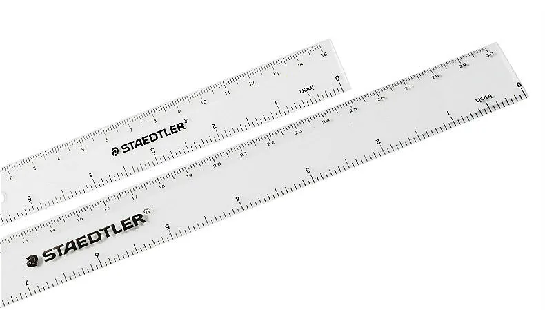 Staedtler Пластик прозрачная линейка 15 см/30 см Длина страница с шаблоном линейка прямая инструменты для рисования канцелярские товары для школы поставки математика