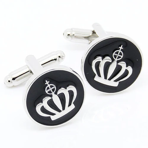 Запонки Эмалированные в форме цилиндра 1 пара|cufflink cuff|cuff linksf cufflinks |