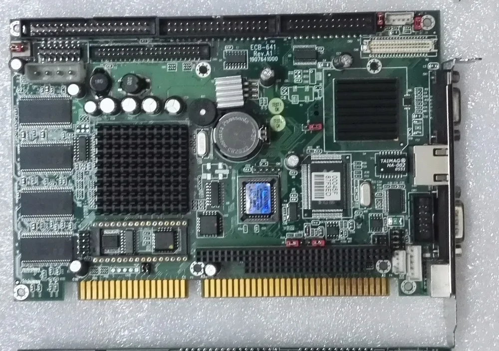 

New Original IPC Board ECB-641 REV: A1 ECB 641 ISA Slot Industrial motherboard Half-Size CPU Card PICMG10 Onboard CPU RAM LVDS