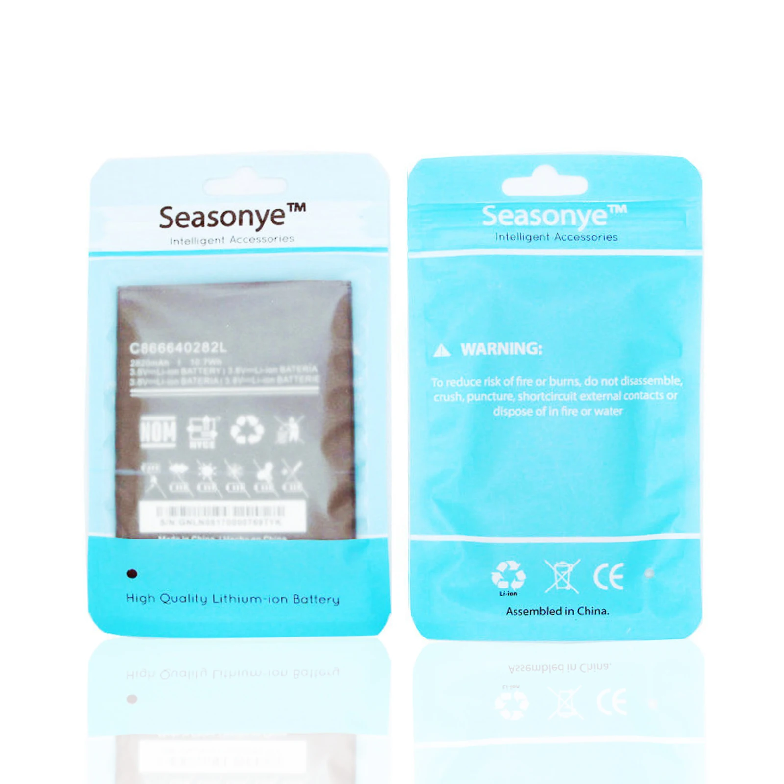 Seasonye 2820mAh / 10.7Wh C866640282L запасной литий ионный аккумулятор для мобильного телефона +