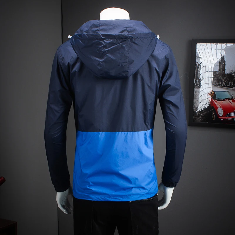 8XL 6XL новый стиль осень Для мужчин камуфляжная куртка прилив мужской с капюшоном