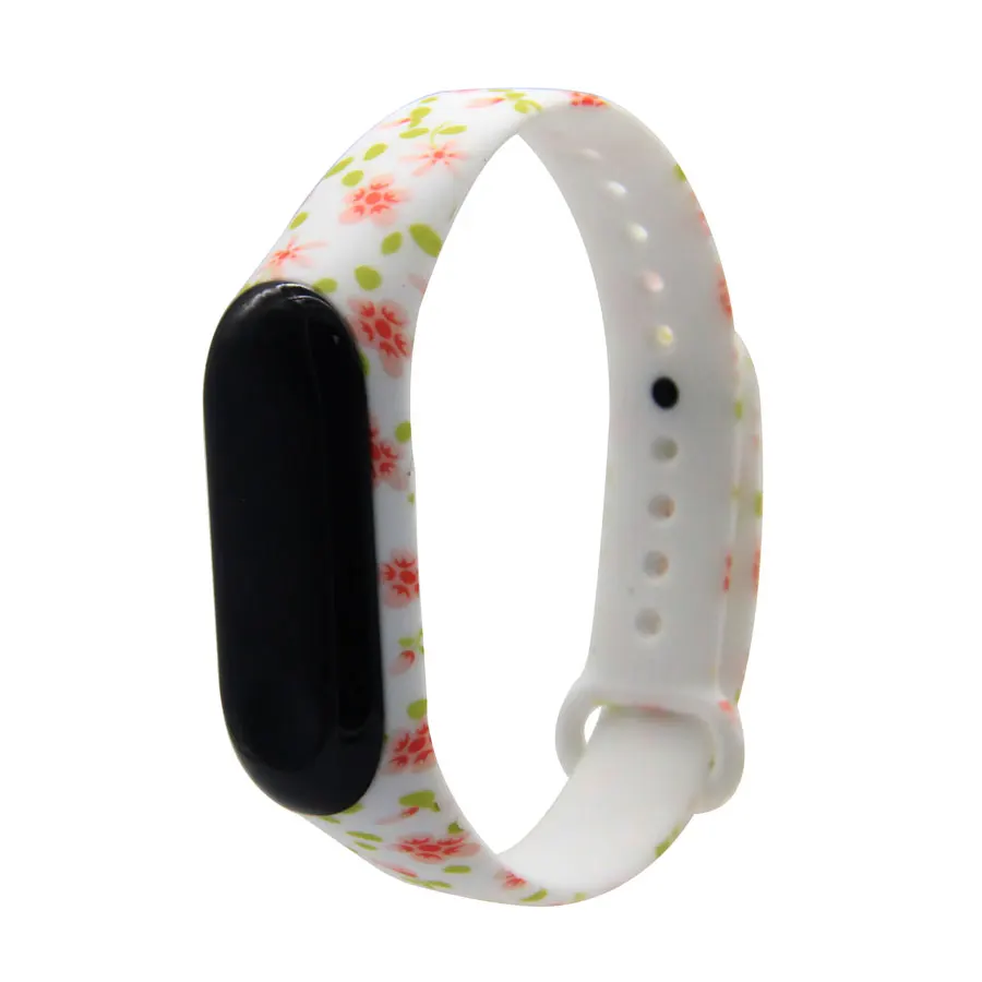 Для mi band 3/4 ремешок для mi band 3 4 аксессуары сменный силиконовый браслет для xiaomi mi 3 4 умные браслеты