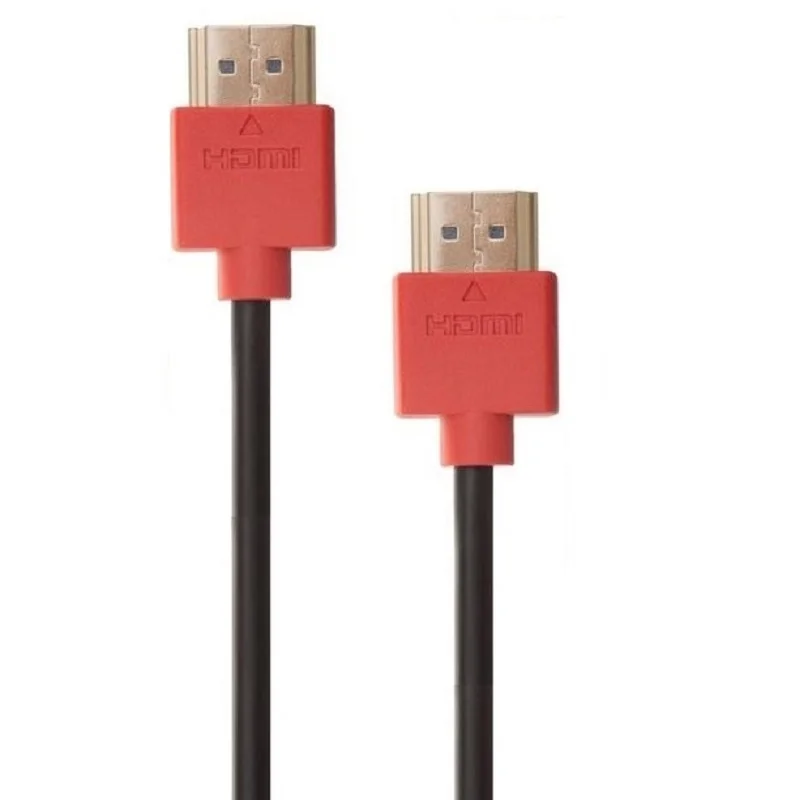 LNYUELEC 0,5 м 1 м 2 м 3 м 5 м 100 шт./лот тонкий hdmi-кабель V1.4 Высокоскоростной W/Ethernet для 1080 P HDTV и PS3 и xbox