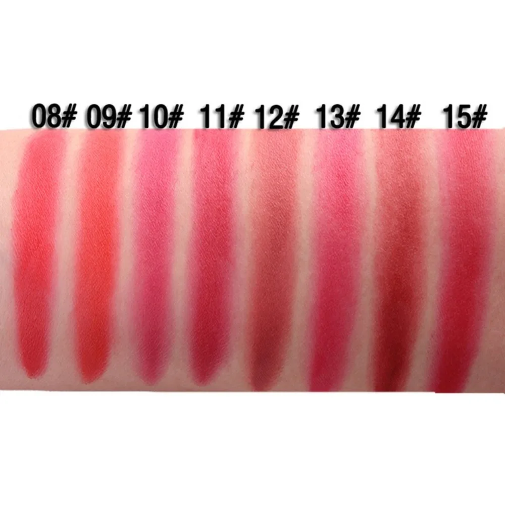 MISS ROSE 15 color lipstick disc matte Pallete Professional Waterproof Matte Lip Palette Color Cosmetic Long Lasting Pigment |