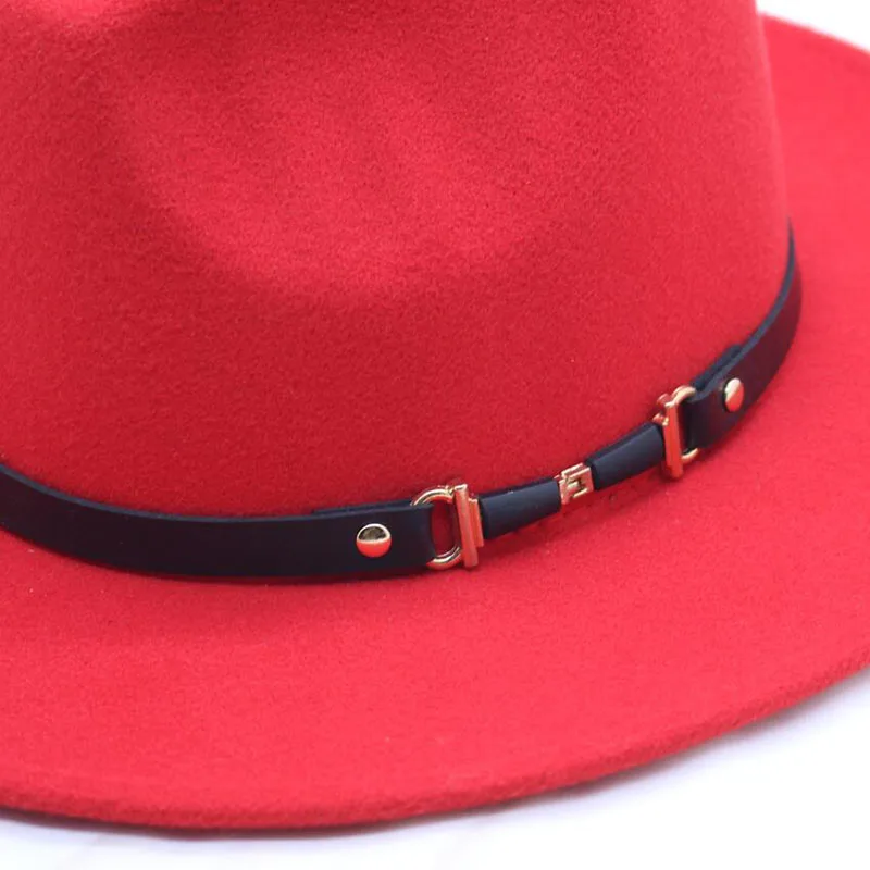 Chapeu Feutre Дизайнерская Женская Шляпа Fedora Для Laday с широкими полями Sombreros, джазовая церковная Кепка, Панама, Шляпа Fedora