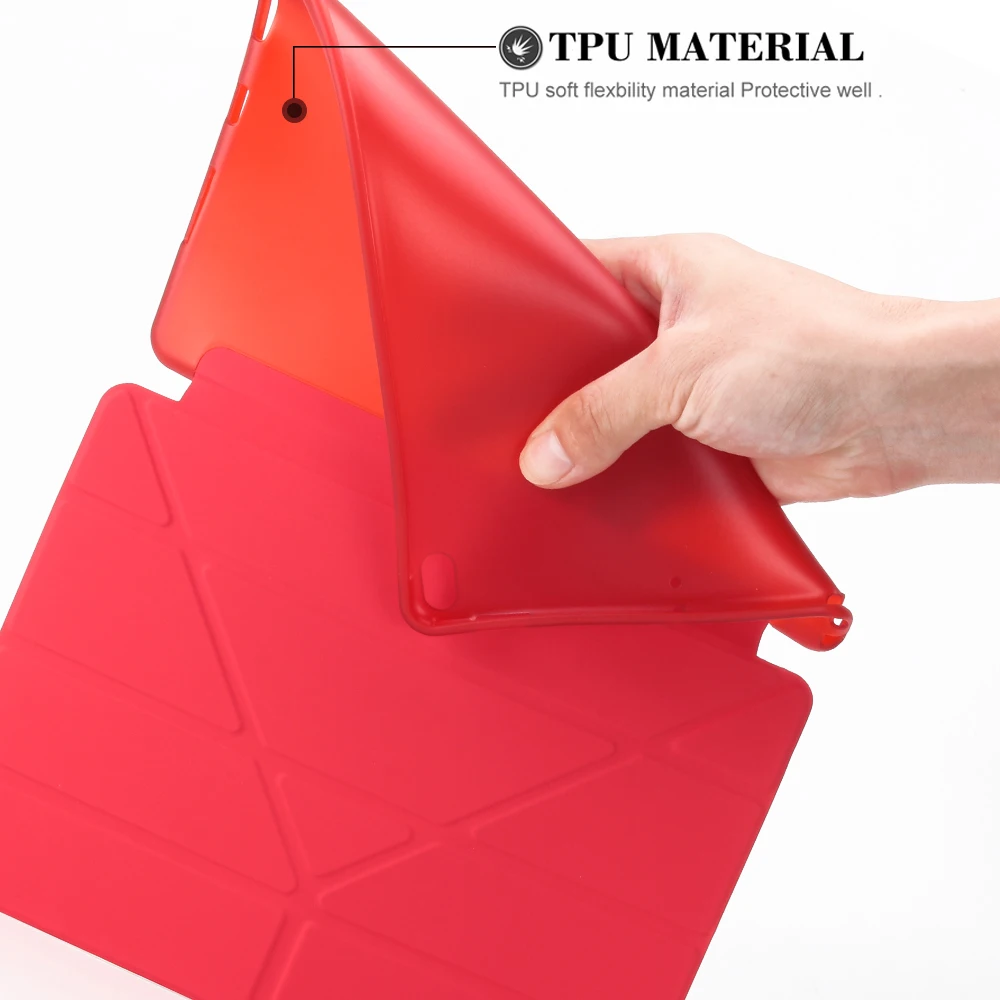Для iPad 2/3/4 1-штука Smart Folio чехол с multi складные Магнитный стенд PU покрытие и