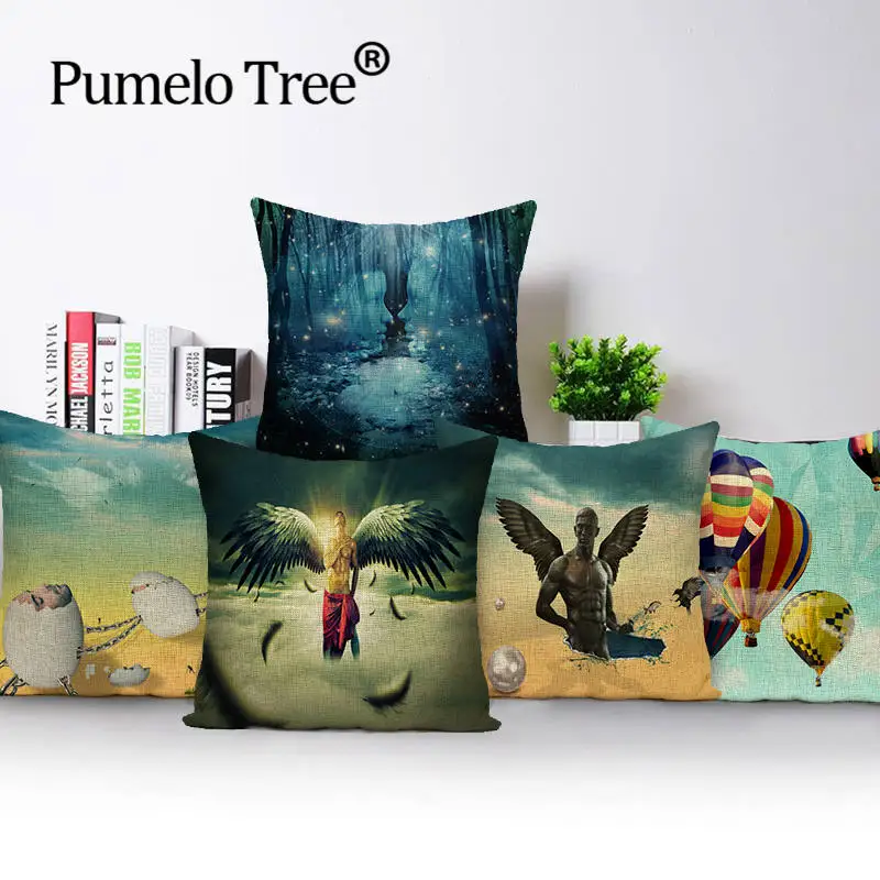 2017 Удобные Пользовательские Печатные волшебное дерево прихотливое тело Смешные