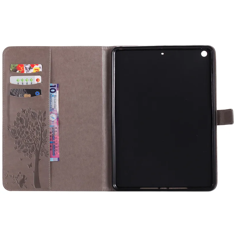 Кожаный чехол книжка для Samsung Galaxy Tab S4 10 5 силиконовый мягкий из ТПУ T830 T835 задняя