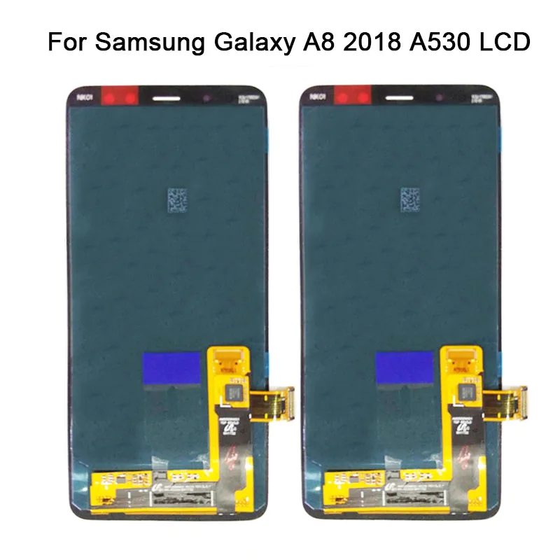 Жк дисплей Super AMOLED совместимый с Samsung Galaxy A8 2016 A8100 A810 дигитайзер сенсорного экрана