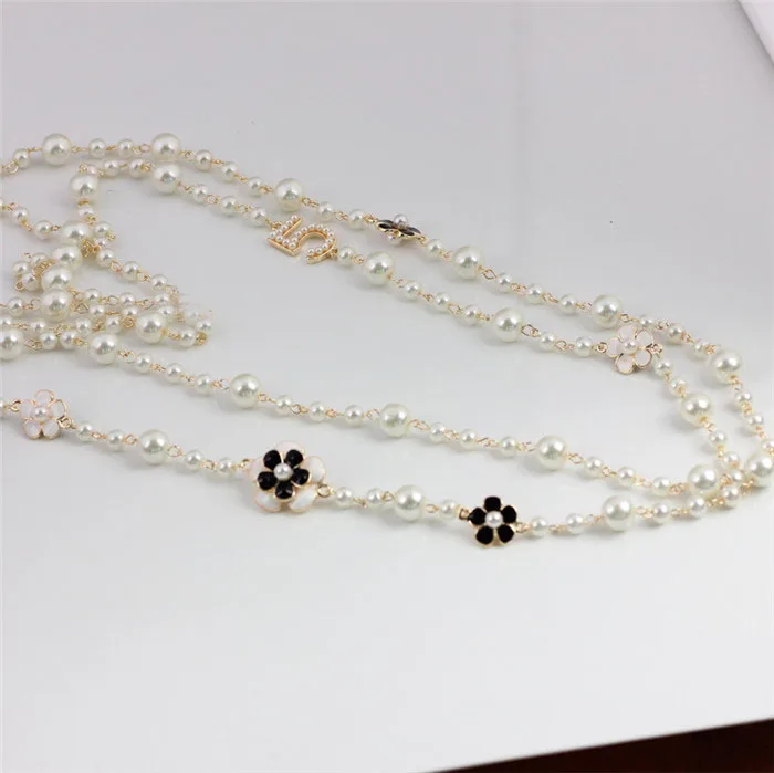 Абсолютно новое модное длинное ожерелье для женщин цепочка свитера многослойное