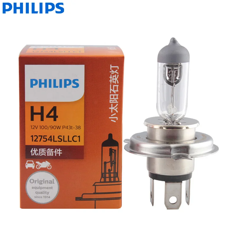 Philips Rally Vision H4 9003 12 В 100/90 Вт P43t 12754LSLLC1 внедорожный яркий свет Автомобильная