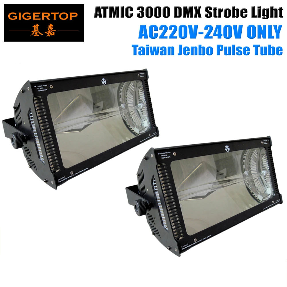 

Hi-Quality 2pcs/lot 3000W Strobe Light Martin Strobe Effect Light 220V-240V Only DMX 4 Channels Led Stage Effect Light Free Ship